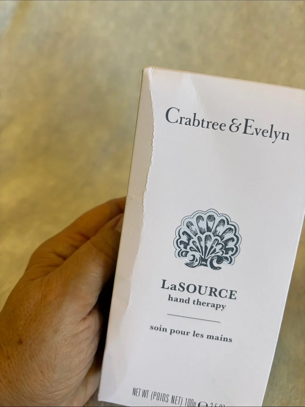 Crabtree & Evelyn Scented LaSOURCE Hand Therapy NWT 3.5oz